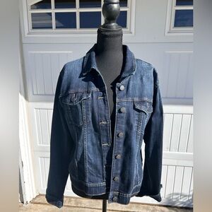 Caslon Dark Blue Jean Jacket